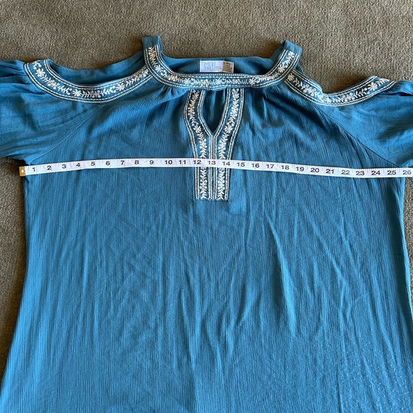 50.Time and Tru Women's Green Blouse/Dress. Size XL(16-18) - Picture 10 of 12